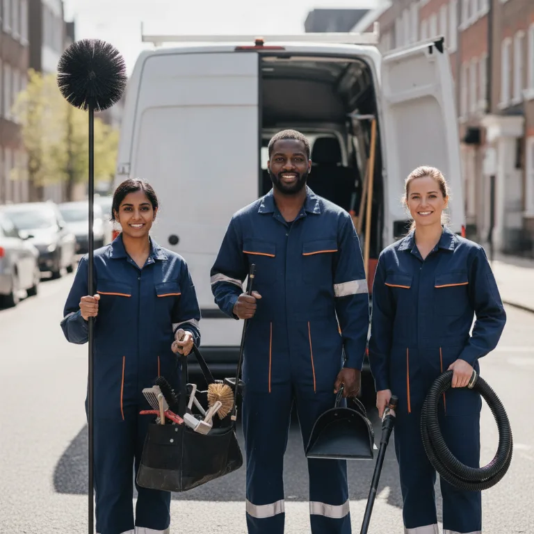 Schoorsteenveger team in Zwolle